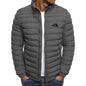 Men's Zipper Coat Slimming Warm Fashion Jacket