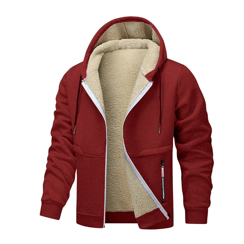 Animal Game Heavyweight Fleece Hooded Jacket