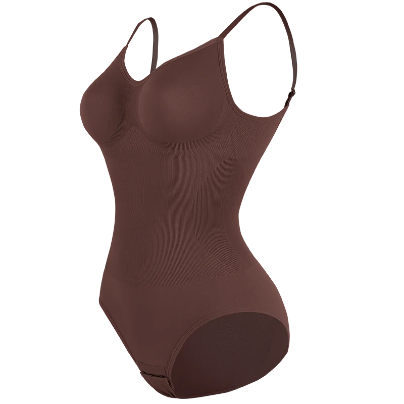 Low Back Bodysuit Shapewear for Women Black