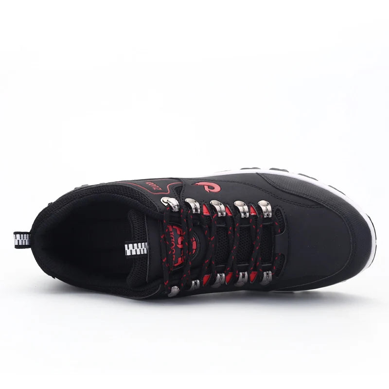 Men's Leather Casual Sneakers for Tennis and Walking