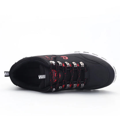 Men's Leather Casual Sneakers for Tennis and Walking