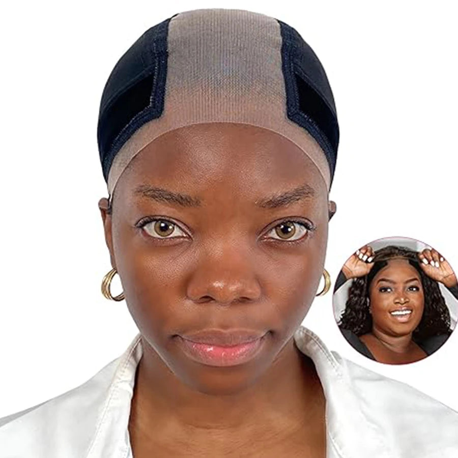Hd Lace Wig Cap with Adjustable Velvet Grip