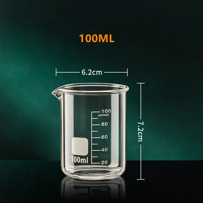 Glass Measuring Cup With Handle Heat-resistant 50-1000ml