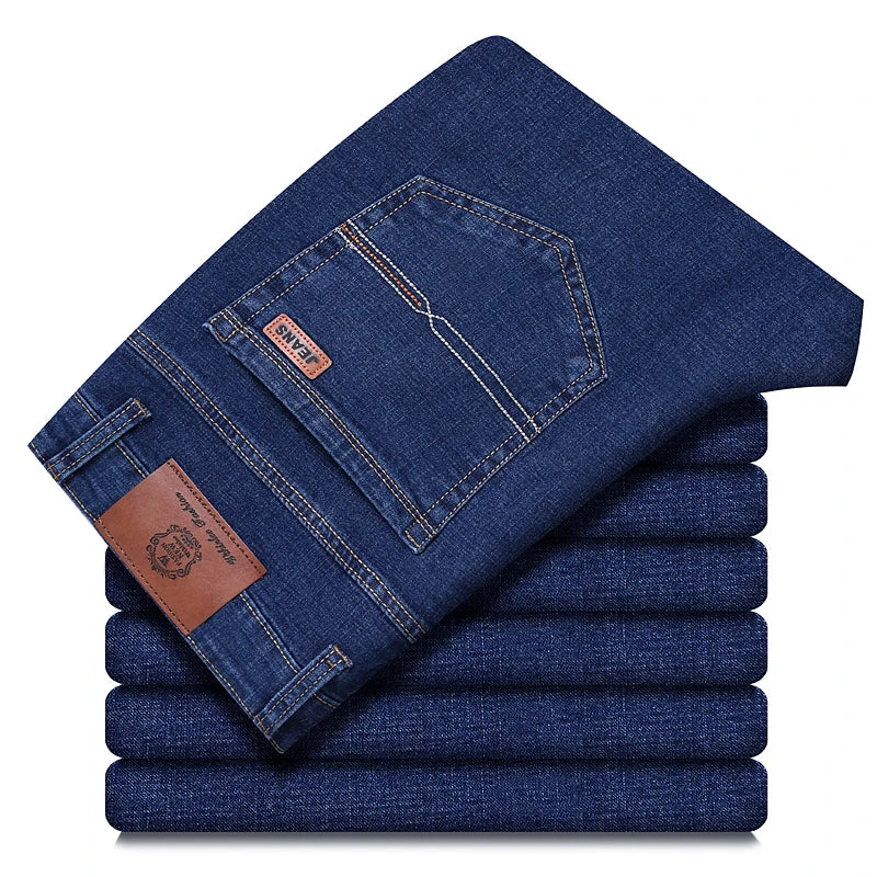 Wthinlee Men's Casual Straight Denim Jeans