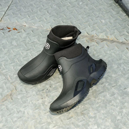 Men's Waterproof Fleece-Lined Rain Boots
