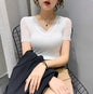 Women Slim Fit Long Sleeve Mesh T-Shirt