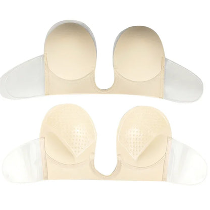 Invisible Push Up Strapless Silicone Bra