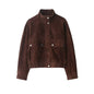 Women's Slim Warm Jackets with Big Pockets