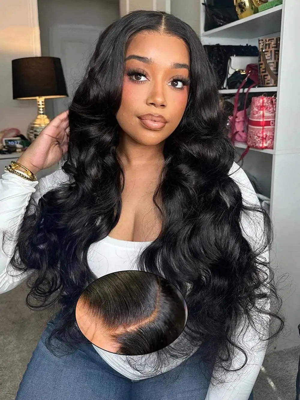 250% Body Wave Human Hair Wig 13x4 13x6 Lace Frontal