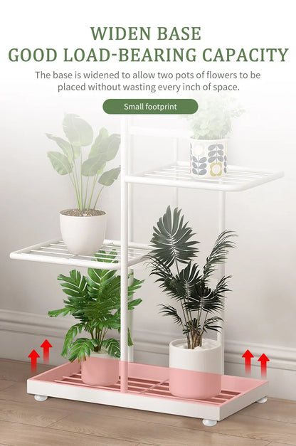 Iron Plant Stand Organizer with 6 Layers for Flowers