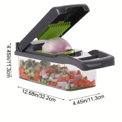 Vegetable Chopper Mandoline Slicer with Container