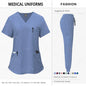 Pink Medical Scrubs Set for Women