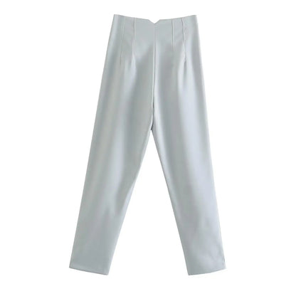 Koekop High Waist Pencil Trousers for Women