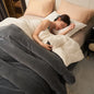 Plush Thick Winter Blanket Double Layer Milk Fleece