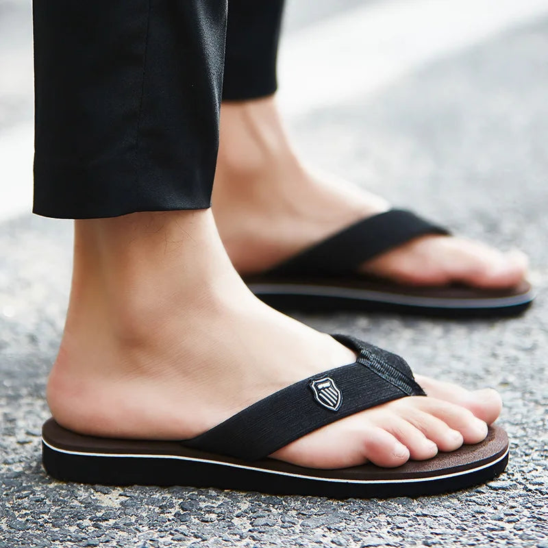 Men's Summer EVA Flip Flops Non-Slip Casual Slides