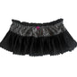 Pink Polka Dot Mini Skirt for Women