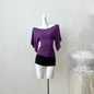 Women's High Stretch Flare Sleeve Slim T-Shirt