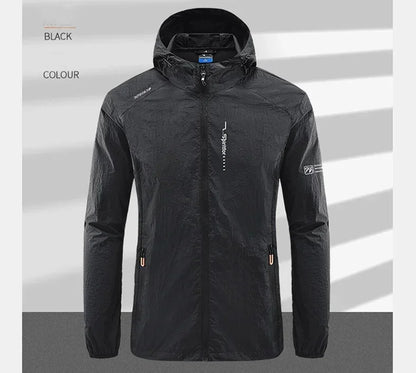 Men's UV Protection Quick Dry Windbreaker Jacket