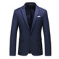 Bright Green Men's Blazer, Polyester Slim Fit Jacket