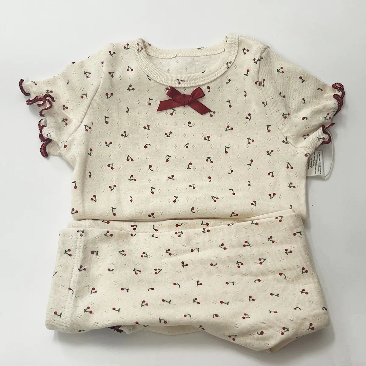 Cotton Long Sleeve T-Shirt and Pant Set for Girls