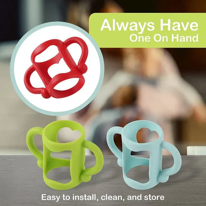 Silicone Baby Bottle Handle - BPA-Free Easy Grip