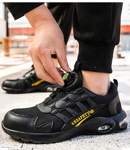 Men's Steel Toe Safety Shoes with Air Cushion