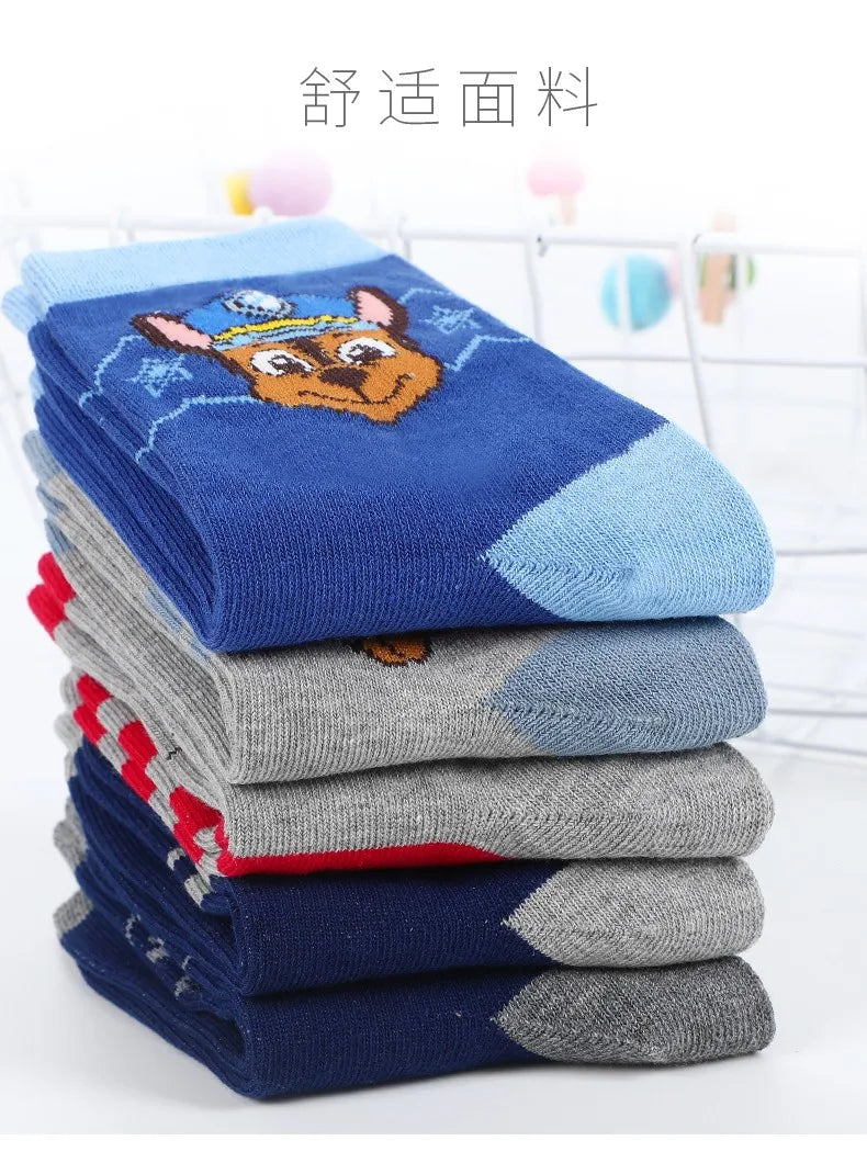 Genuine Paw Patrol Cartoon Socks for Kids