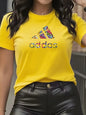 Cotton Round Neck T-Shirt for Women Slim Fit