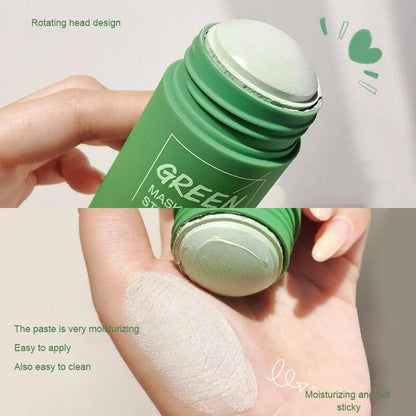 Green Tea Solid Mask for Acne and Blackhead Removal