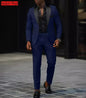 Men Slim Fit Tuxedo Suit for Weddings and Parties