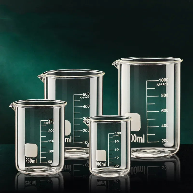 Glass Measuring Cup With Handle Heat-resistant 50-1000ml