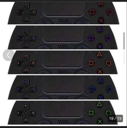 Customized PS5 Button with Shell and Retro Style