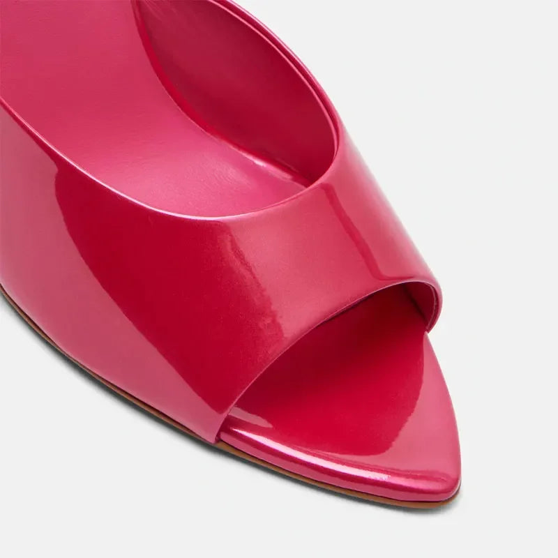 Shoes for Women New Pointed Open Toe Roman Sandals Metal Sexy Women's Shoes Outdoors Slippers 10.5 cm Sandalias Romanas Mujer