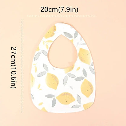 Soft Cotton Baby Bibs Burp Cloths Set U Shape