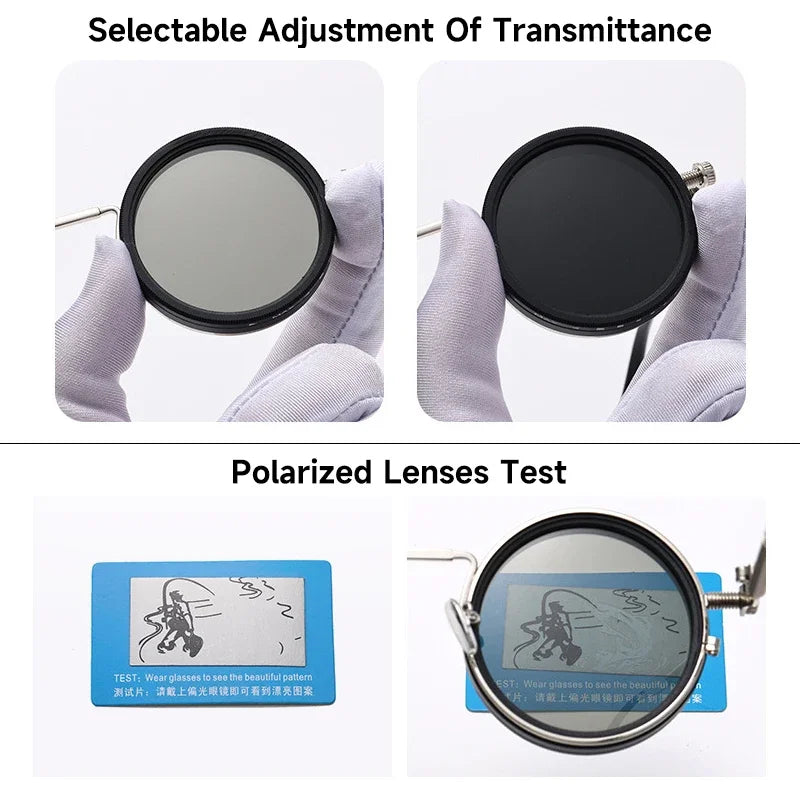 Polarized Round Sunglasses for Outdoor Use