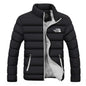 Men's Casual Printed Cotton Parka Jacket