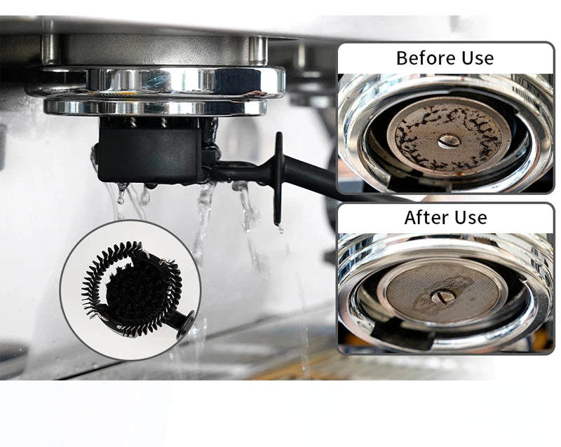 Coffee Machine Brush Cleaner Plastic Espresso Tool
