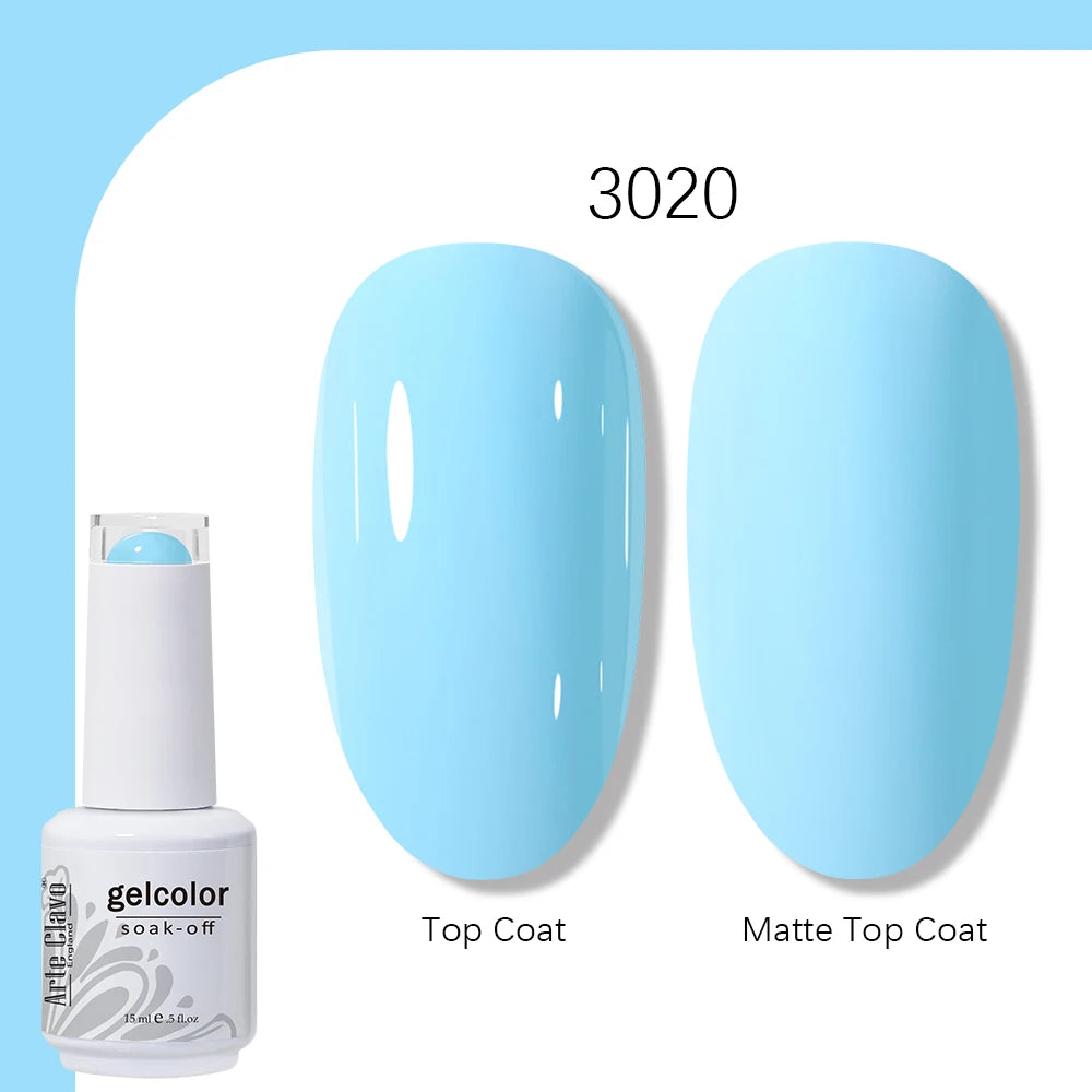 Arte Clavo 15ml UV Gel Nail Polish Summer Colors