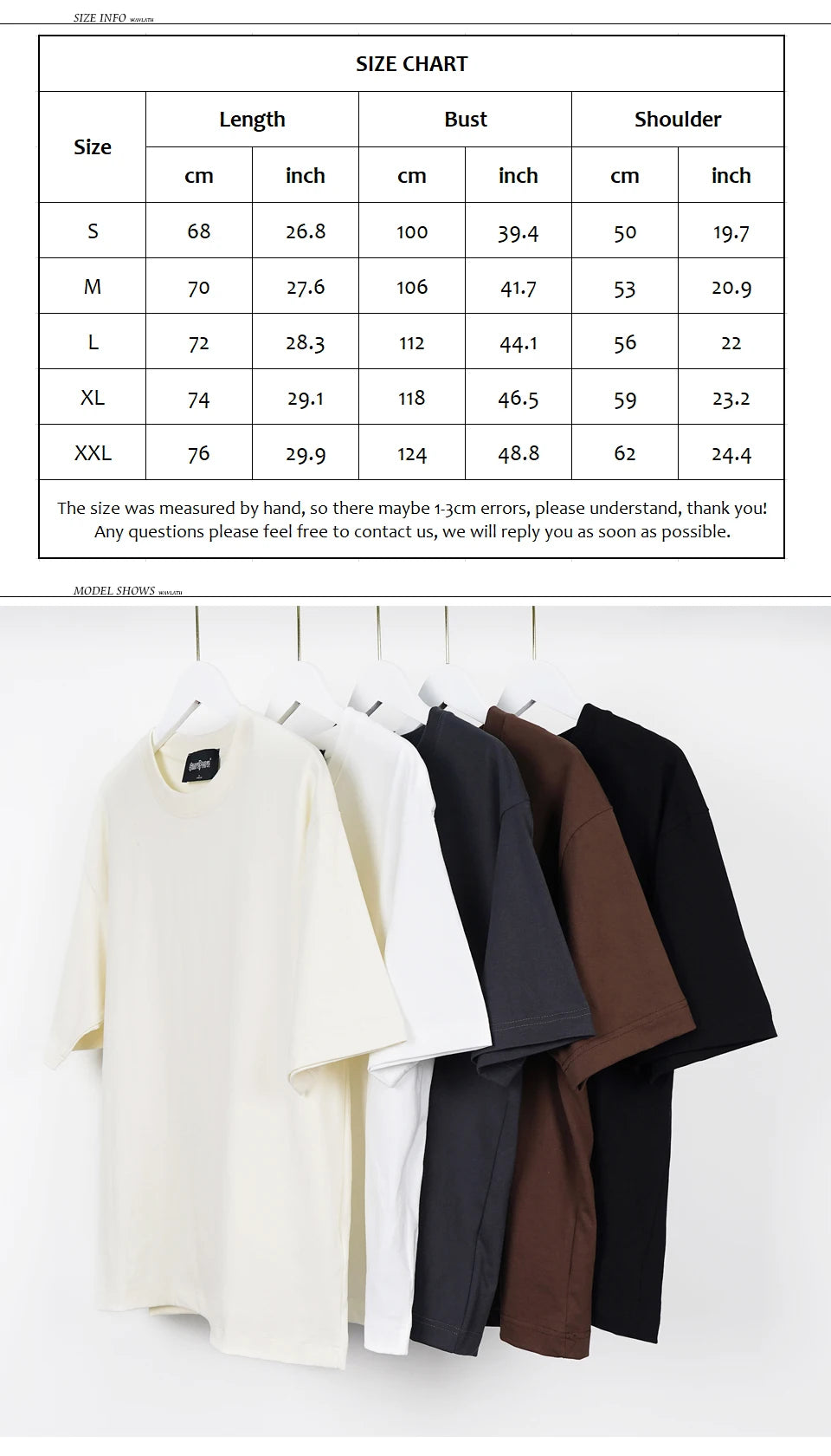 Brown Oversized Summer T-Shirt for Women and Men