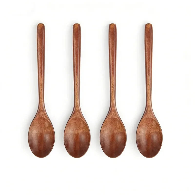 Wooden Spoon Set for Cooking and Dining