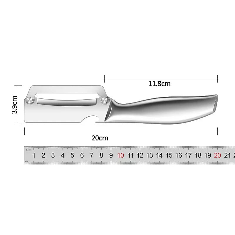 Stainless Steel Multi-Function Kitchen Peeler