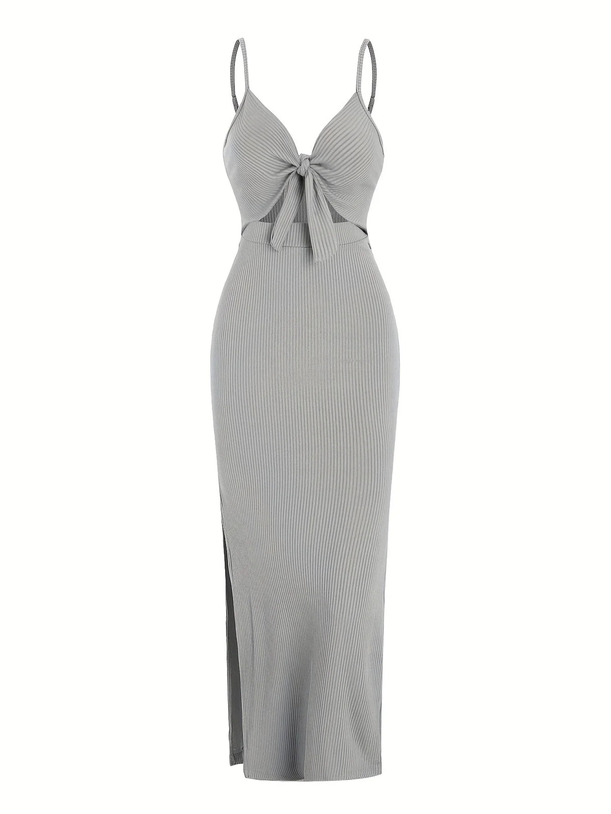 Knit Backless Sleeveless Dress for Women
