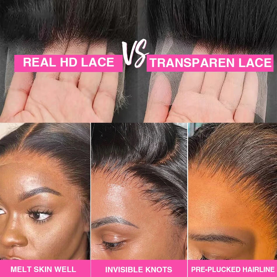 Bob Straight Lace Front Wig 16 Inch Human Hair