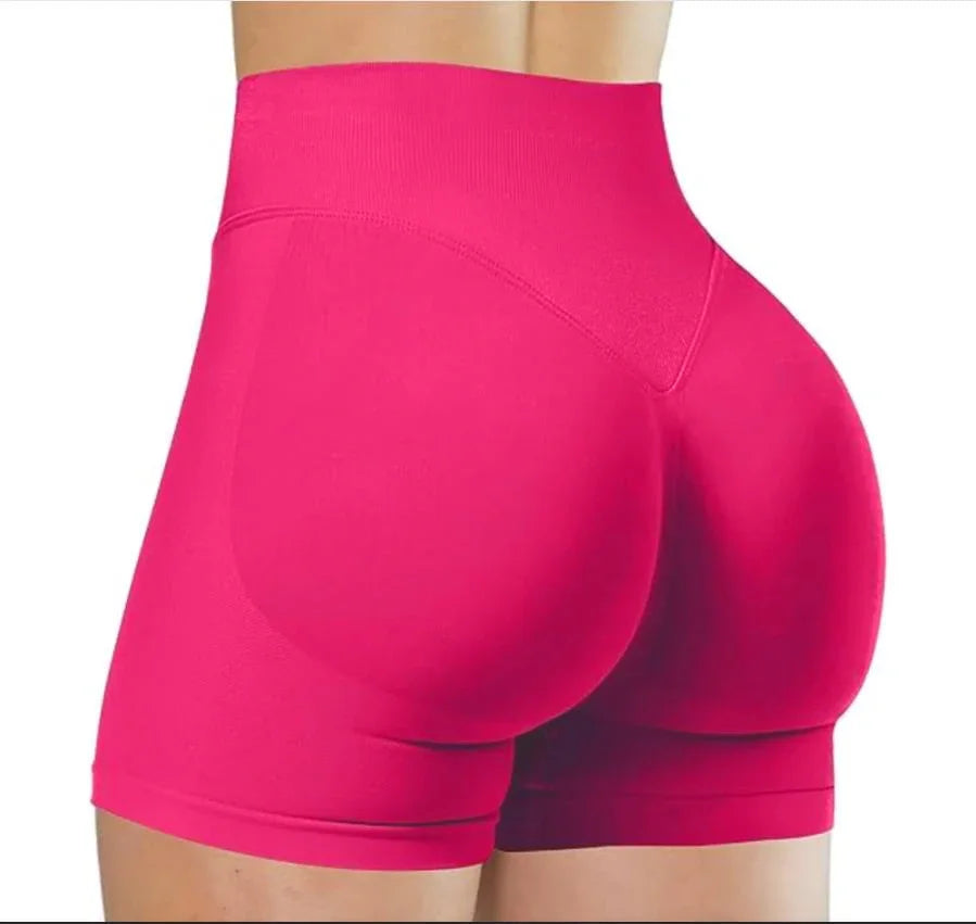 High Waist Seamless Gym Shorts for Women