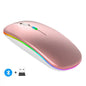 Rechargeable Wireless Mouse Dual Modes for PC and Laptop