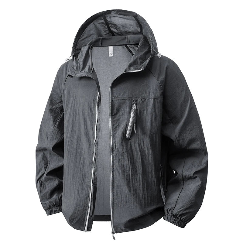 LNGXO Sun Protective Lightweight Jacket for Outdoor Sports