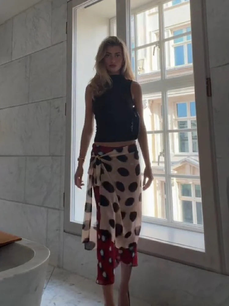 Animal Print V-Neck Ruched Maxi Dress for Women