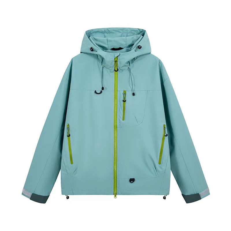 Unisex Waterproof Hiking Jacket Windbreaker
