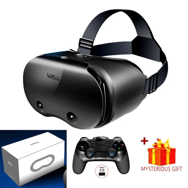 3D Virtual Reality Glasses for Smartphones with Real Lenses