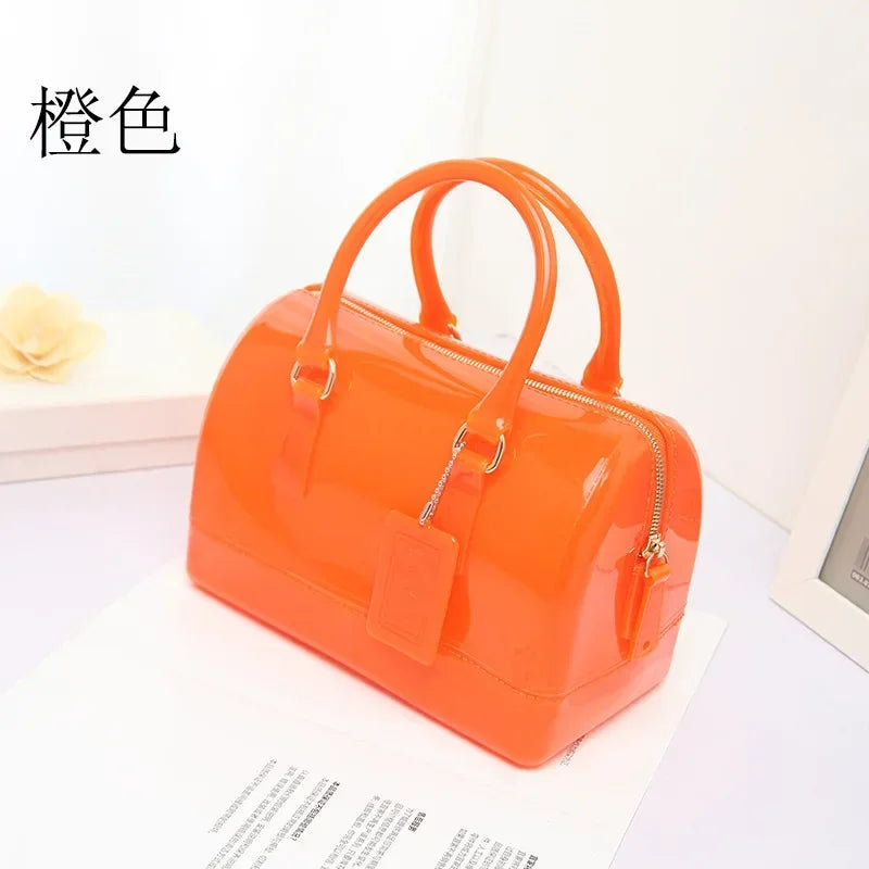 Jelly Bag Crossbody Pillow Bag in Macaron Colors